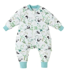 Kivara - Saquito De Dormir Pijama Bebe Tog 1.5 Con Pie Y Brazos Celeste M