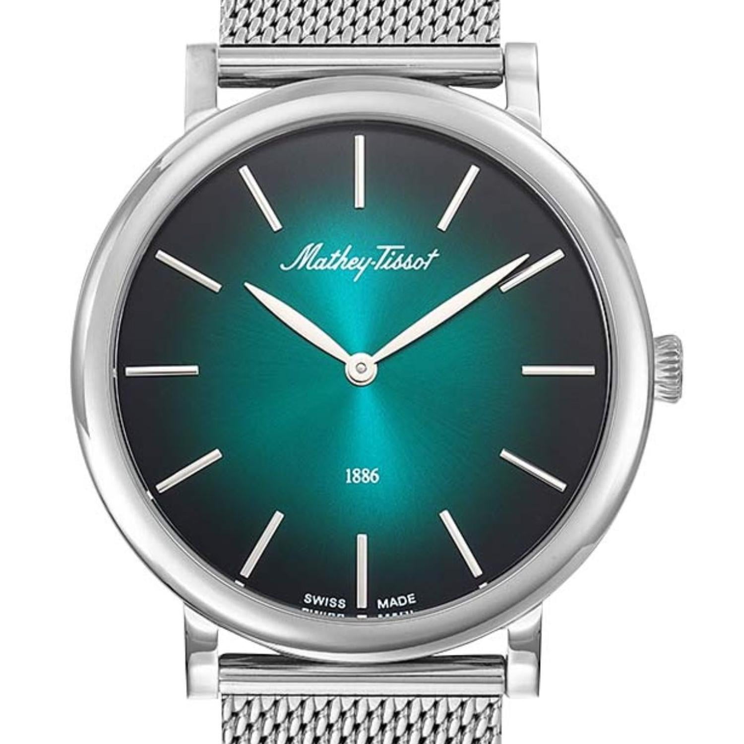 Reloj Mathey-tissot Hombre Monsoon Verde H7916av