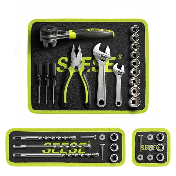 Tapete Magnético Flexible Seese para Herramientas – 83 Imanes