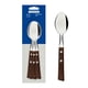 thumbnail image 1 of Juego de Cucharas de Mesa Tramontina Tradicional con Láminas en Acero Inoxidable y Mangos de Madera Natural 03 Piezas, 1 of 3