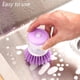 thumbnail image 5 of Cepillo de lavado de ollas con líquido de 3 piezas, cepillo automático para lavar platos con líquido tipo prensa, cepillo de limpieza multifunción, 5 of 5
