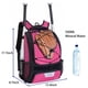 thumbnail image 2 of Bolsa de béisbol DAFISKY, mochila de softball para jóvenes y adultos, rosa, 2 of 7