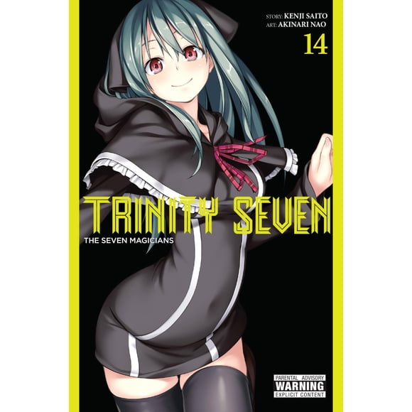 Manga Yen Press Trinity Seven Vol. 14 Los Siete Magos