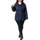 thumbnail image 2 of Agnes Orinda Chaqueta Anorak con Capucha para Mujer Talla Grande Parka Utilitaria con Cremallera y Broches Cintura con Cordón Cortavientos con Bolsillos 1X Azul Marino, 2 of 6