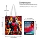 thumbnail image 5 of Deadpool / Dead Pool Bolso de tela con estampado de lienzo para mujer, bolsa de compras reutilizable y estética, con cremallera interior, regalo para mujer,38*45cm., 5 of 6