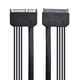 thumbnail image 5 of Cable Matters Cable de Extensión de Alimentación y Datos SATA de 51 cm, Paquete de 2, 5 of 6