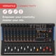 thumbnail image 5 of Mezclador de audio de estudio Bluetooth Pyle PMXU128BT de 12 canales, 5 of 7