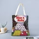 thumbnail image 2 of Max and Ruby Bolso de tela con estampado de lienzo para mujer, bolsa de compras reutilizable y estética, con cremallera interior, regalo para mujer,40*40cm., 2 of 6