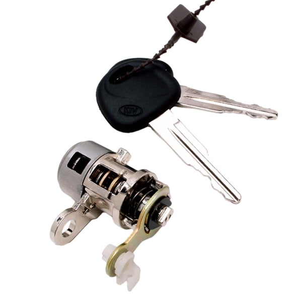 Cerradura de puerta Cilindro Cerradura de puerta de automóviles con 2 llaves Cerradura de puerta de automóvil Cerradura de puerta lateral de automóvil