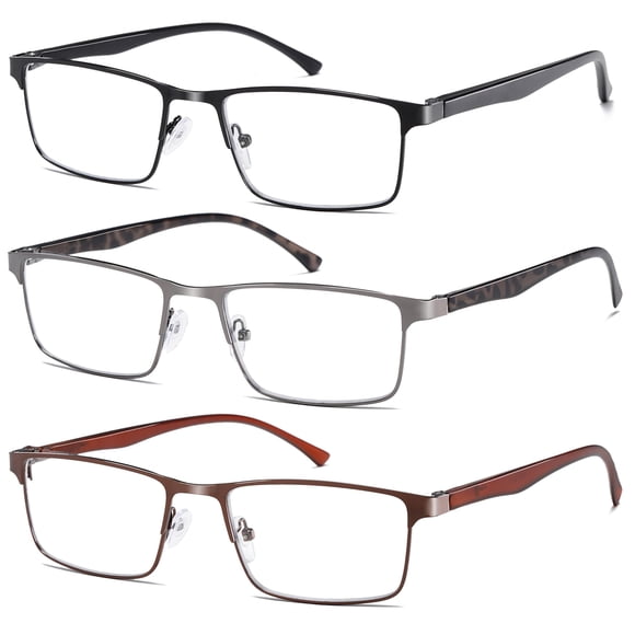 Gafas correctoras NaNaKo C1 +3.25 con filtro de luz azul (3 unidades)