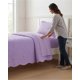 thumbnail image 1 of Cubrecama Quilt de Verano Liso 1.5 Plazas con Relieve, 1 of 6