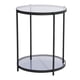 thumbnail image 1 of Mesa Redonda Ø40 Cm H50 Cm Metal Negro, 1 of 2
