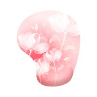 Magideal - Alfombrilla Ergonómica Para Ratón Con Soporte Para Muñeca, Espuma Viscoelástica, Reposamuñecas Suave, Alfombrilla Para Ratón Para Ordenador Portátil, Rosa