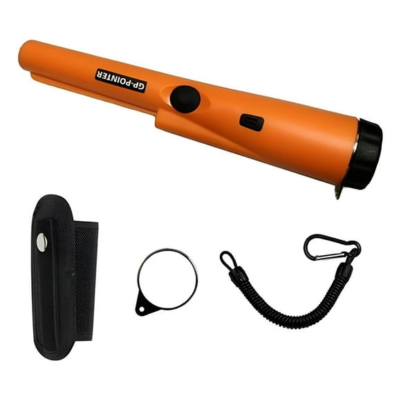 Detector Metales Profesional Portátil Pinpointer Preciso Naranjo