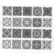 thumbnail image 3 of 20 piezas de azulejos de mosaico de pared pegatinas cocina ba?o azulejo calcomanías # 2 10x10cm, 3 of 3