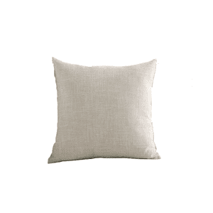 Genérico - Pack De 6 Fundas De Cojín Con Diseños Y Colores 43X43 Cm Lino Crudo