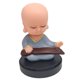 thumbnail image 3 of Monje de plástico sacudiendo la cabeza figura coche casa oficina ornamento regalos e, 3 of 5