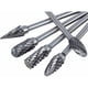thumbnail image 3 of Juego de 10 fresas rotativas de carburo de tungsteno con cabezal de pulido para herramientas rotativas Dremel, perforación y pulido de metales., 3 of 5