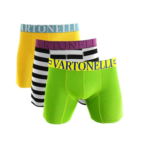 Pack de 6 Boxer Largo Algodón Hombre