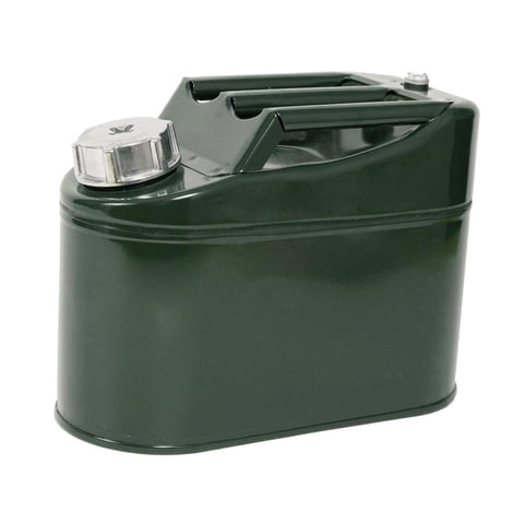 Magideal - Bidón De Combustible Portátil De 5 Litros, Contenedor De Y Diésel, Buen Sellado Para Vehículos, Respaldo De Emergencia, Versátil, 11 X 11 X 5