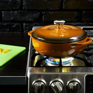 Briva - Cacerola Hierro Naranja 38.5*30*9 Cm