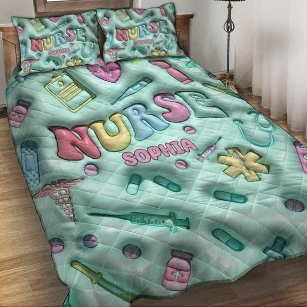 Juego de Edredón Milsleep Nurse Life Personalizado