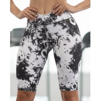 Flix Spa - Calza Biker Mujer Tie Dye Love Texturizada Peruana