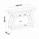 thumbnail image 2 of Mesa de Arrimo Atenas Carvalho Baum, 2 of 2