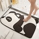 thumbnail image 4 of 1pc Cute Panda Bath Rug - Absorbent Floor Mat for Bathroom, Toilet, and Bedroom - Non-Slip Foot Pad for Safety and Decorative Purposes, 4 of 4