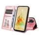 thumbnail image 4 of Funda tipo cartera FOXDOCK para OPPO Reno 8T 4G , diseño girasol en relieve, cuero PU, cierre magnético, soporte y tarjetero, 4 of 5