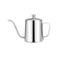 thumbnail image 1 of Hervidor De Agua Con Mango, Pico De Cuello De Cisne De Acero Inoxidable Para Bar, Cocina, 350ml, Plateado, 1 of 5