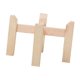 thumbnail image 1 of Estante Para Plantas De Madera Portátil, Para Macetas, Para Sala De Estar, Balcón, Beige, De Una Sola Capa, 1 of 5