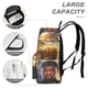 thumbnail image 4 of Pantera Negra-theme Backpack, Campus style schoolbag Bookbag with Adjustable Shoulder Straps And Large Zip Compartment, Unisex Travel Bags.42x30x15cm, 4 of 6