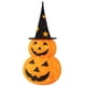 thumbnail image 1 of Figura de Calabaza NEROSUN 91 cm con Sombrero de Estrella LED, 1 of 7