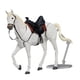 thumbnail image 1 of Figura De Caballo Modelo Pintado Figura Realista Juguete Educativo Escenas En Miniatura Blanco, 1 of 5