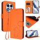 thumbnail image 2 of Xiaomi Redmi Note 14 Pro 5G Funda Billetera con Ranuras para Tarjetas, Naranja, 2 of 6