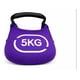 thumbnail image 1 of Bolsa Arena Pesas Rusas/kettlebell 5 Kg Color Violeta, 1 of 3