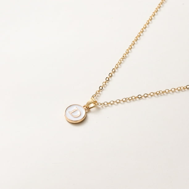 Gorgeous Golden O-Shaped Chain Necklace - Perfect Gift for Girls on Holidays & Birthdays!