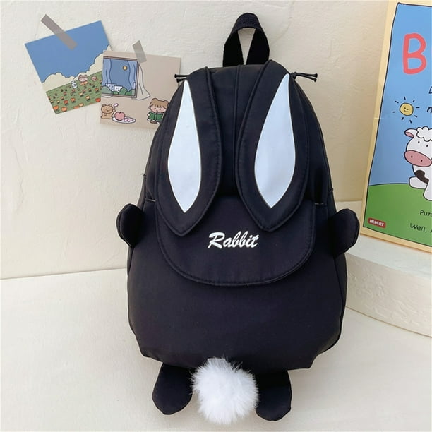 New Fashion Children School Bags Bunny Portable Backpacks Kids Travel Rucksacks Cute Boys Girls School Book Backpack Schoolbags