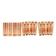 thumbnail image 3 of 20x Collets Consumibles Collet Body Para Soldadura TIG Reemplazos Repuestos, 3 of 5
