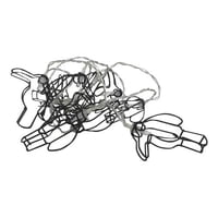 Ledzone - Guirnalda Tucán 10 Luces Led 1,65 Mts Pilas