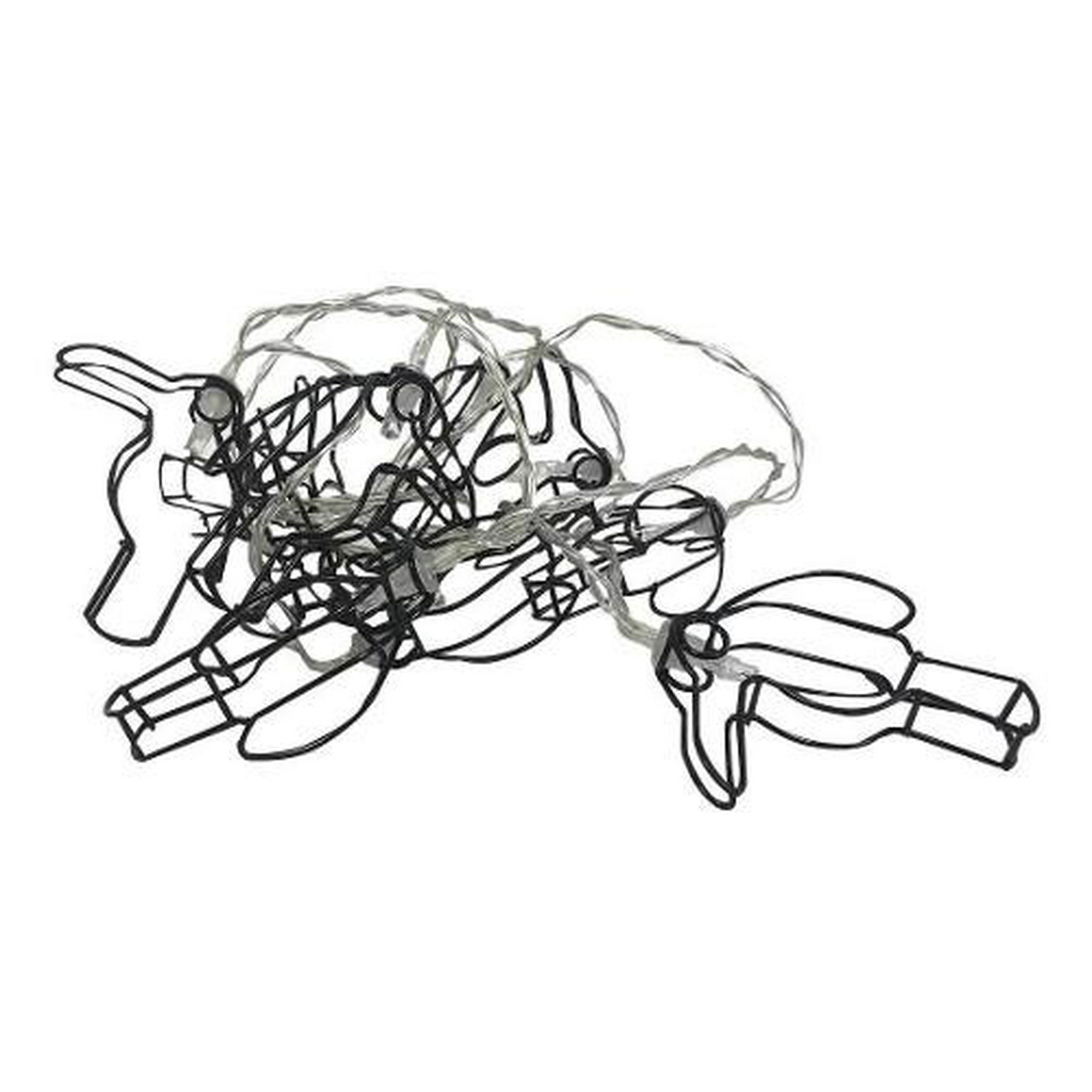 Ledzone - Guirnalda Tucán 10 Luces Led 1,65 Mts Pilas