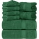 thumbnail image 1 of Juego de toallas Utopia Towels, 8 piezas, 600 g/m², 100% algodón (verde cazador), 1 of 3