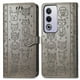 thumbnail image 3 of Funda Cartera FOXDOCK para OPPO A3 Pro , Flip PU con Relieve de Gatos y Perros, Tarjetero y Soporte, 3 of 6
