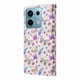 thumbnail image 5 of FOXDOCK Funda Tipo Cartera Floral para Xiaomi Poco X6 ,Funda con Tapa de Cuero PU, Protección Antigolpes con Ranuras para Tarjetas y Soporte, 5 of 5