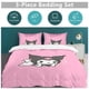 thumbnail image 5 of Kuromi Quilt Set Thicken Soft 3 Pieces Bedding Set All Season Duvet Cove with 2 Pillowcases for Adult Women Girls Teens Home Room Decor, 5 of 5