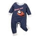 thumbnail image 4 of Ropa de Bebé, Mono de Manga Larga de Primavera, Estampado a Rayas, Ropa de Dormir Informal de Dibujos Animados, Body para Niños Y Niñas Recién Nacidos 18 a 24 meses, 4 of 5