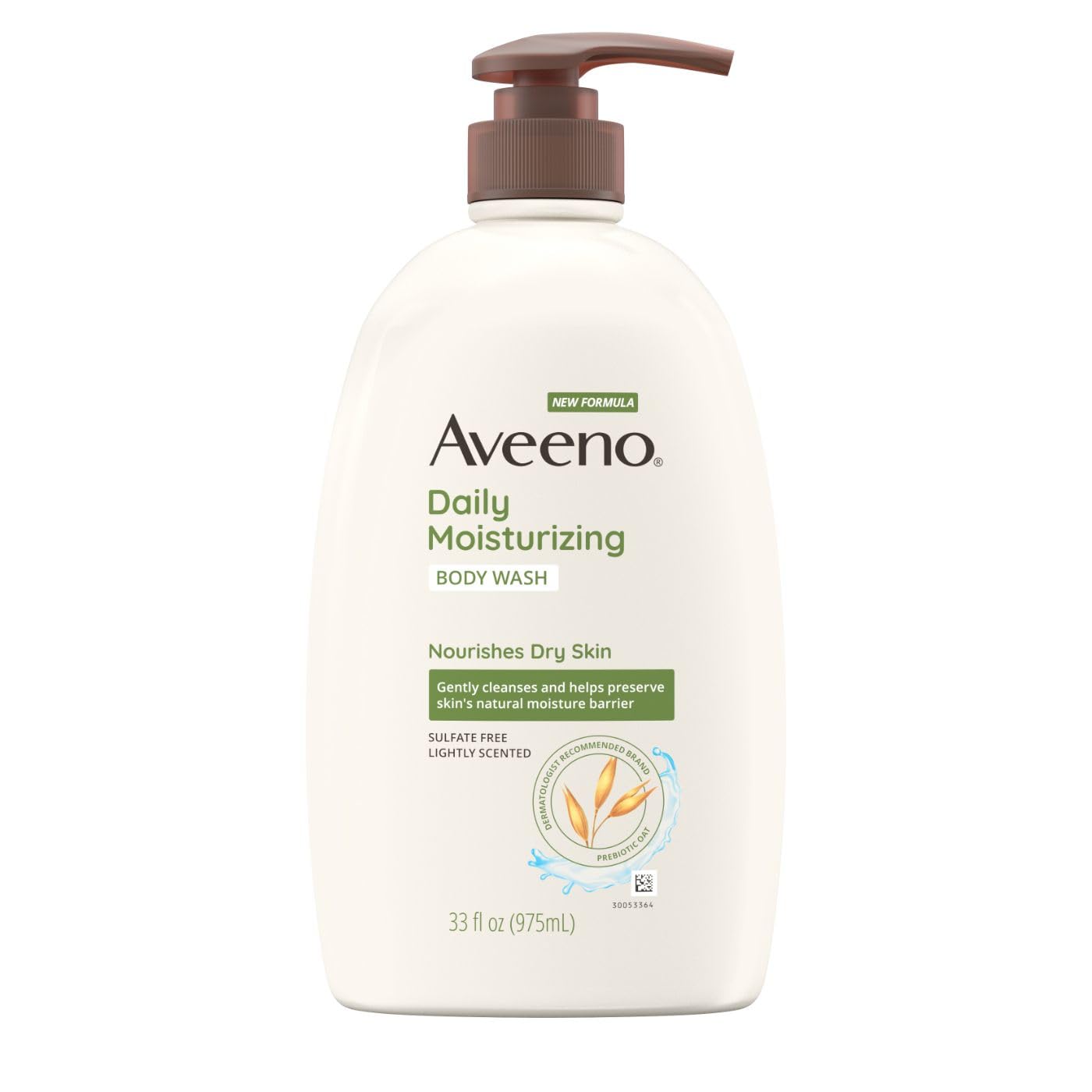Gel De Baño Aveeno, Hidratante Diario, 975 Ml, Para Piel Seca