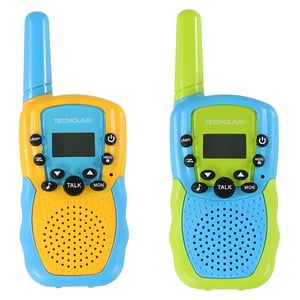 Tecnolab - Pack 2 Walkie Talkie Niños 22 Canales Colores - Ps