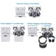thumbnail image 2 of Accesorios de Estación de Carga de Montaje en Pared para Controlador PS5/PSVR2, Kit de Soporte Estable con Indicador LED de Carga para Consola PS5, 2 of 8